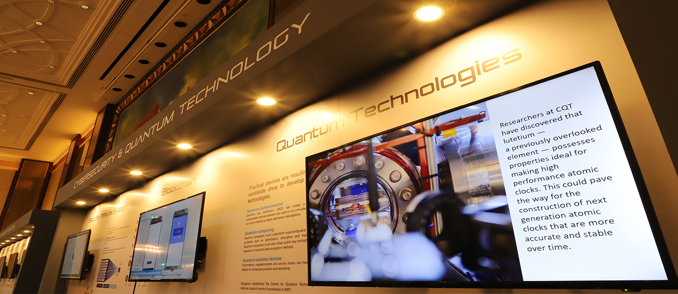 Representing quantum at the inaugural Singapore Defence Technology Summit