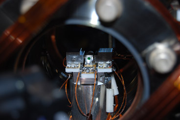 Photo from the Microtraps lab at the Centre for Quantum Technologies in Singapore - the vacuum cell.