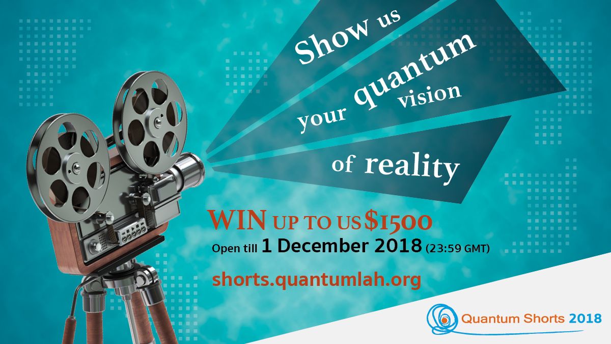 Quantum Shorts, the international short film festival, is open for entries