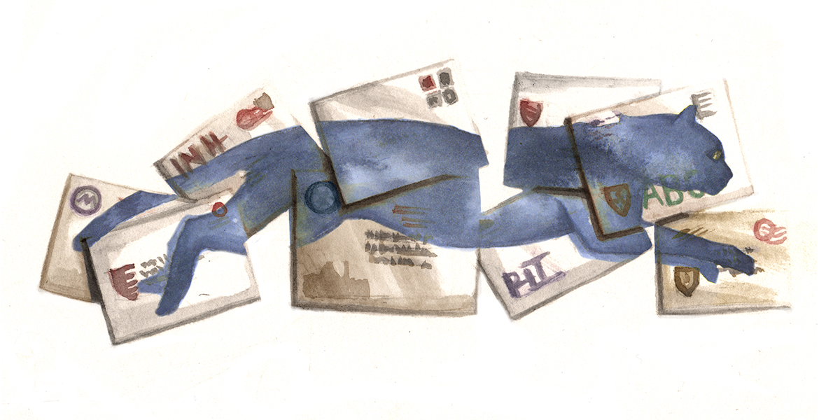 Illus for The Qubits of College Acceptance (c) Michael Manomivibul