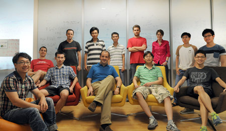 Randomness and other research: group update from Valerio Scarani